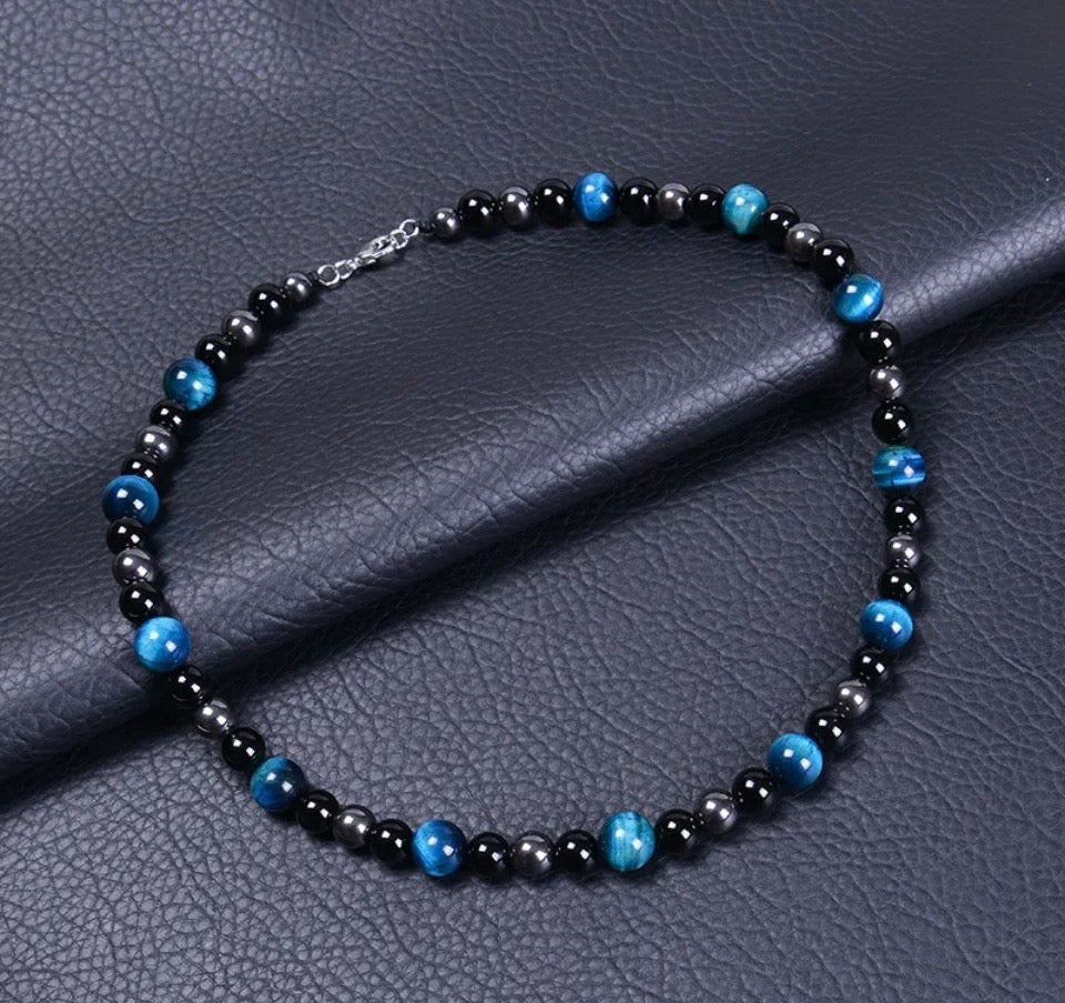 Midnight Hawk's Eye Choker