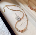 Amber Sky Beaded Necklace