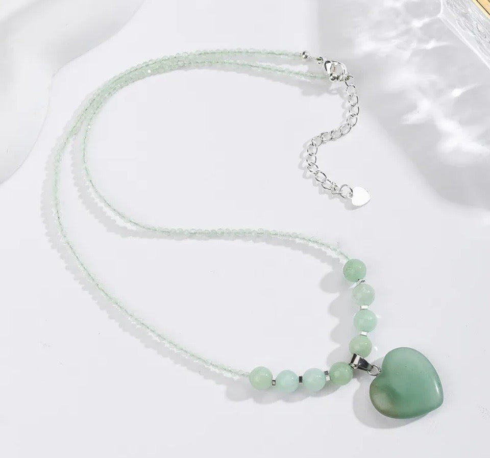 Aura Amour Beaded Pendant