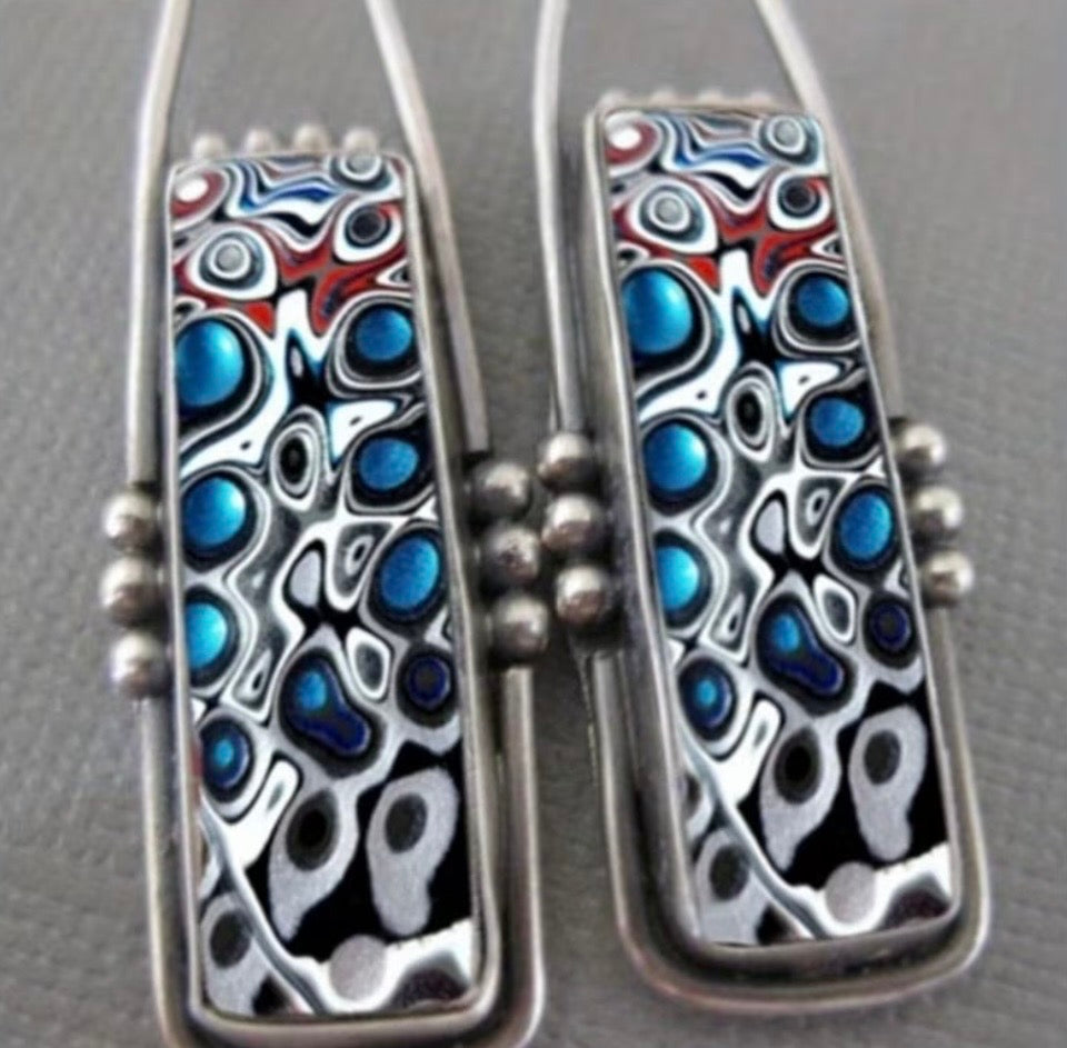 Kaleidoscope & Canyon Drop Earrings