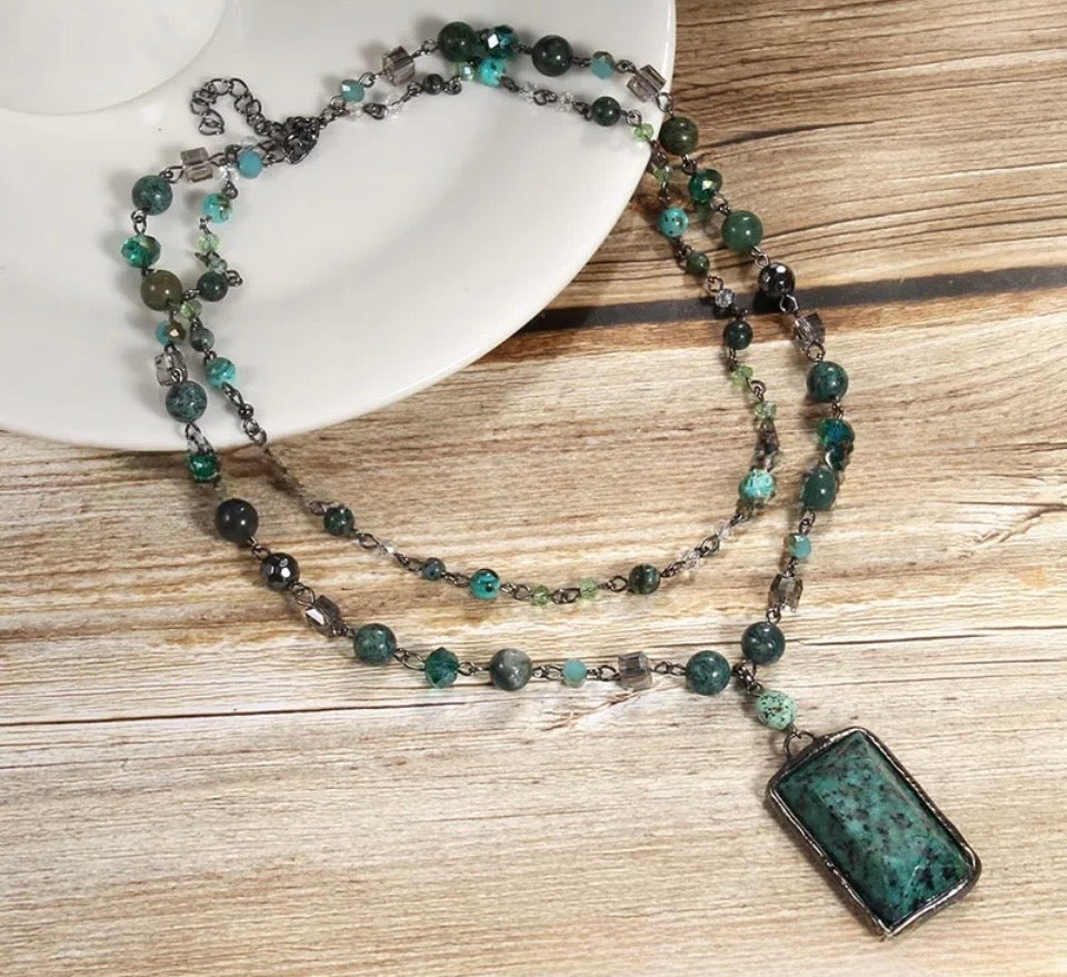 The Earth & Element Layered Pendant