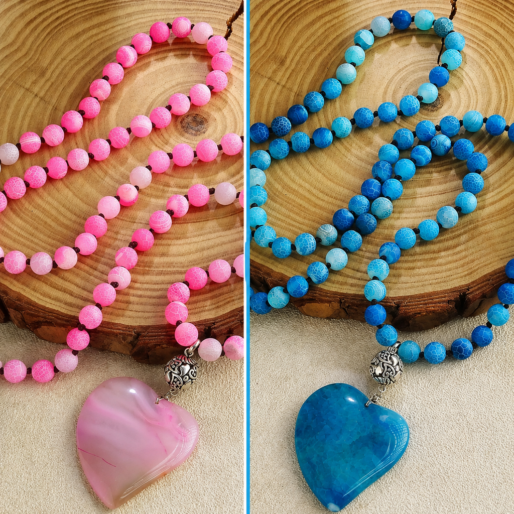 The Chroma Heart Agate Collection
