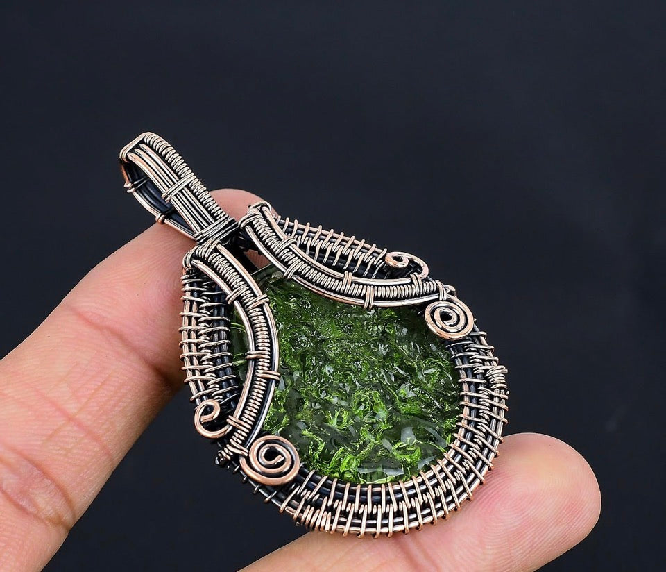 Celestial & Cosmic Wire-Wrapped Pendants