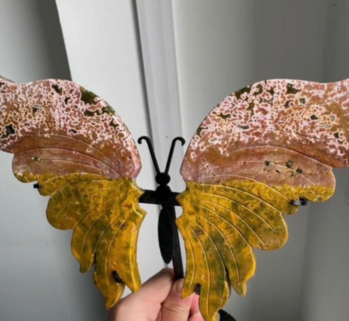 The "Atlantis Tide" Ocean Jasper Wing Set