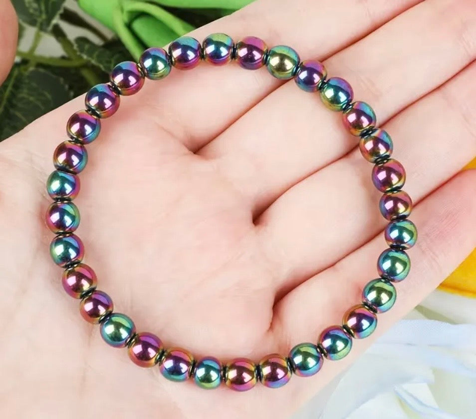 The Iris Hematite Bracelet